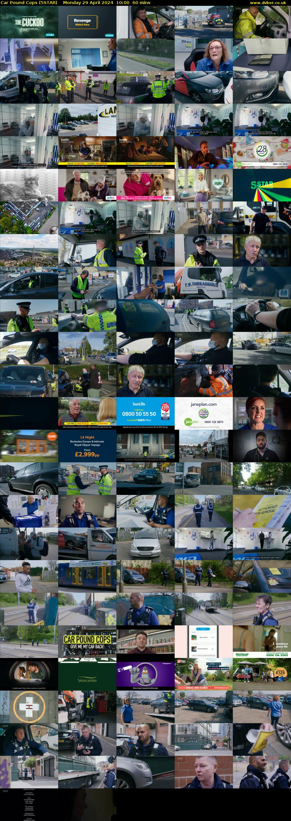 Car Pound Cops (5STAR) Monday 29 April 2024 10:00 - 11:00