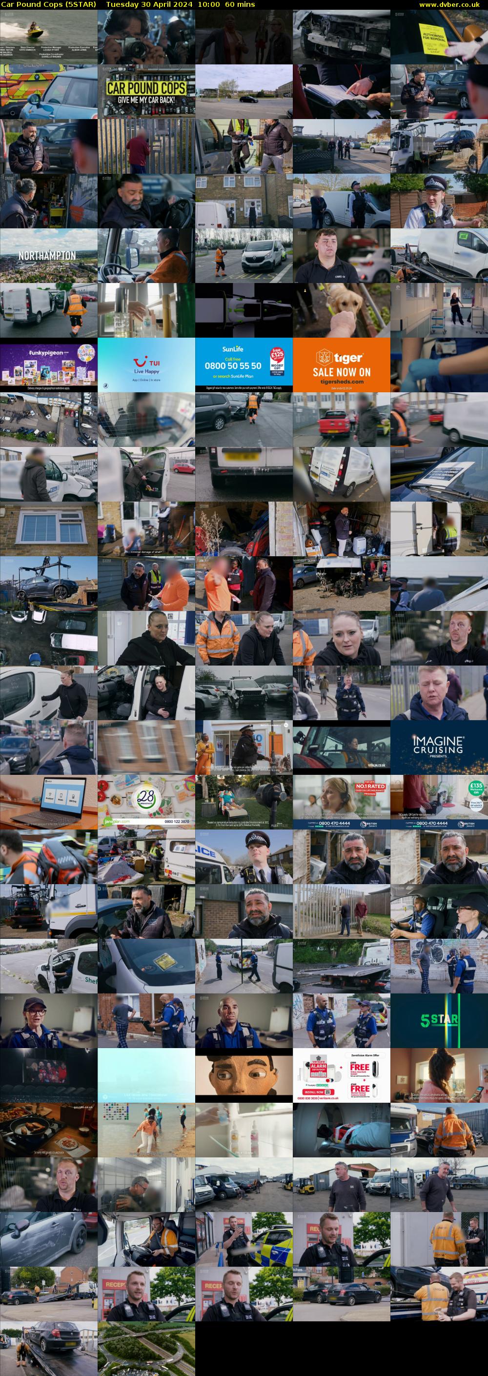 Car Pound Cops (5STAR) Tuesday 30 April 2024 10:00 - 11:00