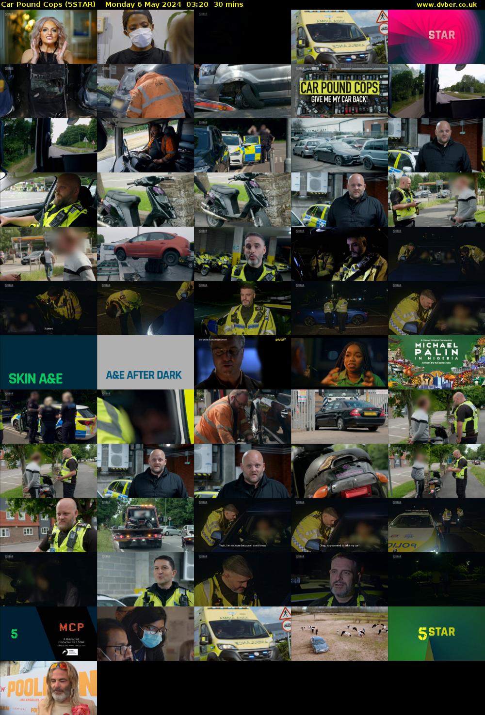 Car Pound Cops (5STAR) Monday 6 May 2024 03:20 - 03:50