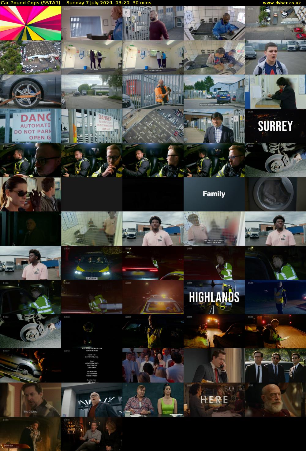 Car Pound Cops (5STAR) Sunday 7 July 2024 03:20 - 03:50