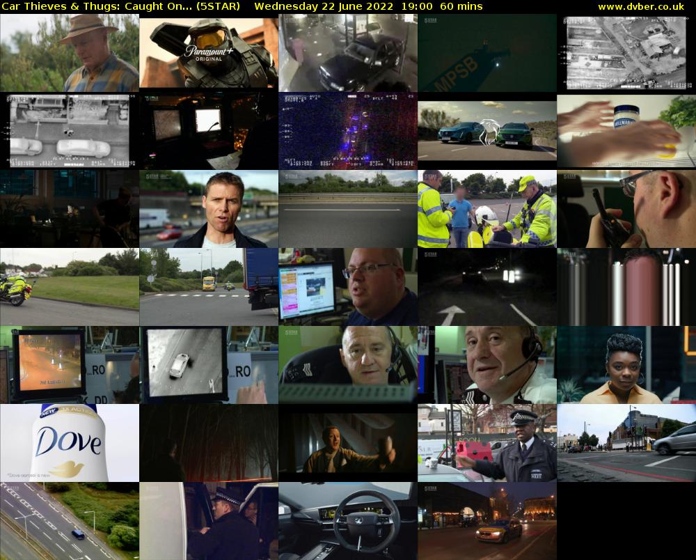Car Thieves & Thugs: Caught On... (5STAR) Wednesday 22 June 2022 19:00 - 20:00