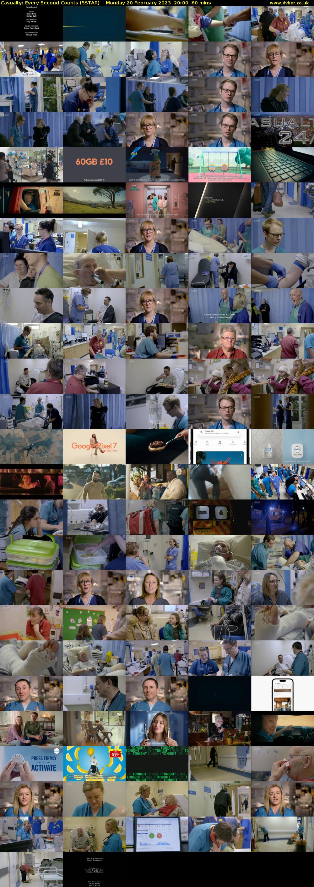 Casualty: Every Second Counts (5STAR) Monday 20 February 2023 20:00 - 21:00