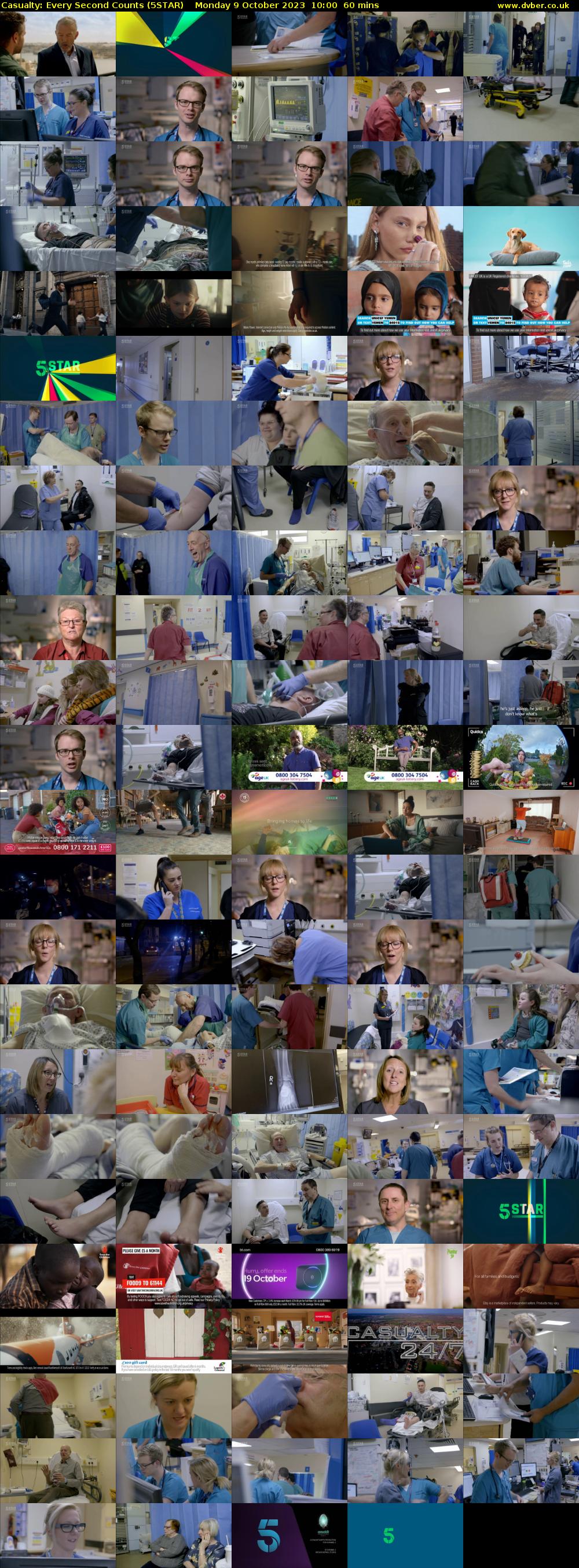 Casualty: Every Second Counts (5STAR) Monday 9 October 2023 10:00 - 11:00