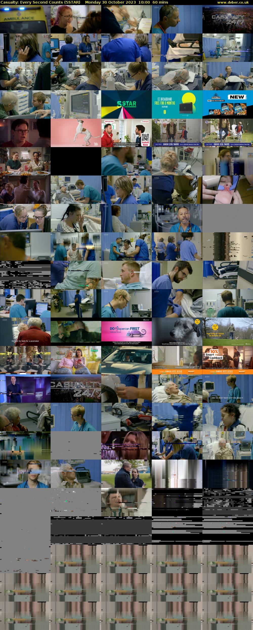 Casualty: Every Second Counts (5STAR) Monday 30 October 2023 10:00 - 11:00