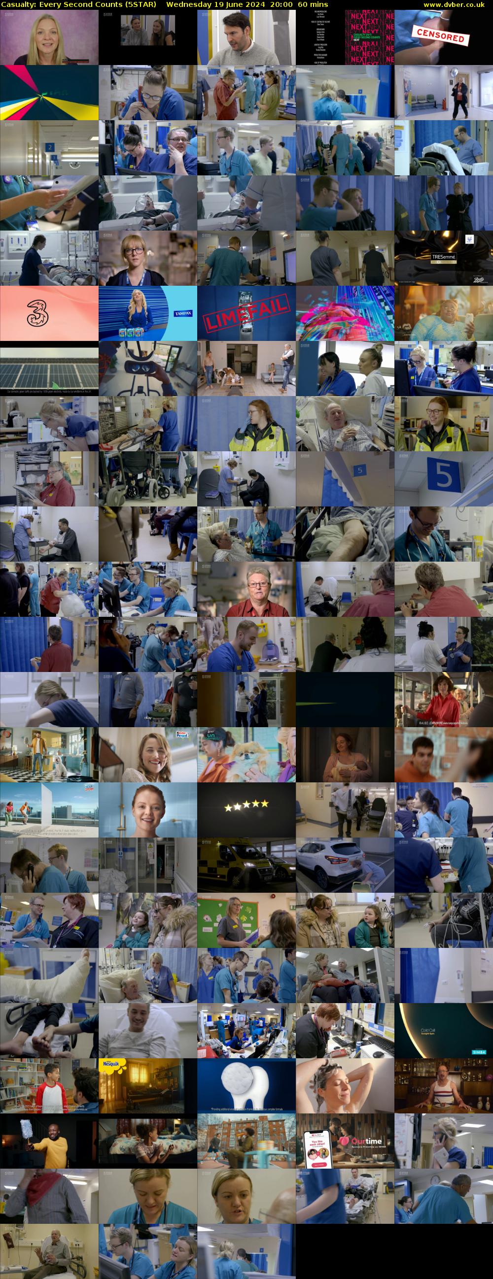 Casualty: Every Second Counts (5STAR) Wednesday 19 June 2024 20:00 - 21:00
