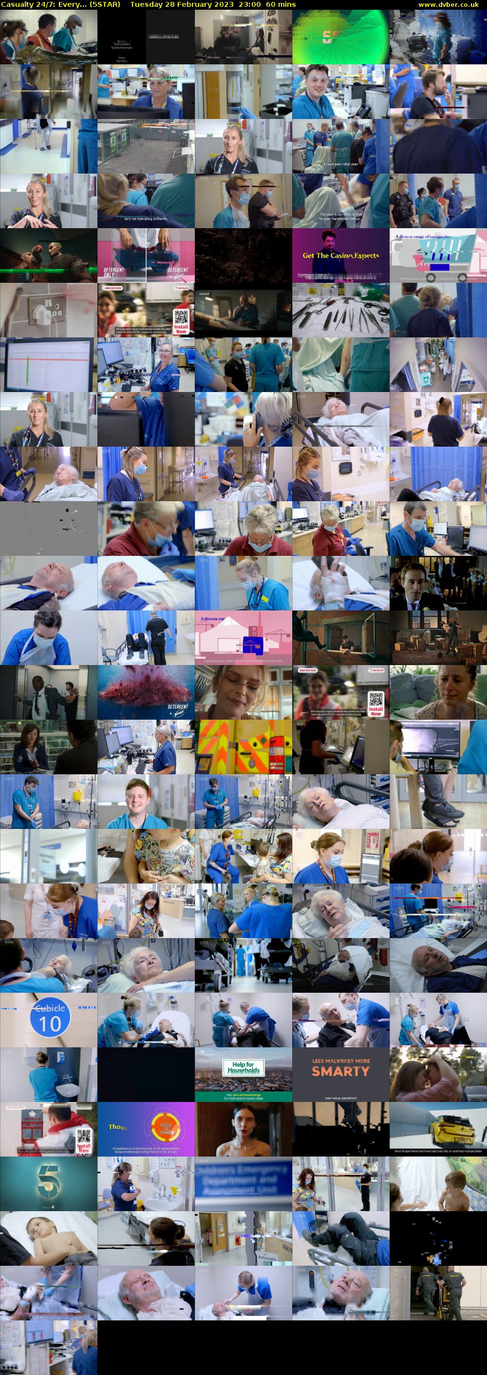 Casualty 24/7: Every... (5STAR) Tuesday 28 February 2023 23:00 - 00:00