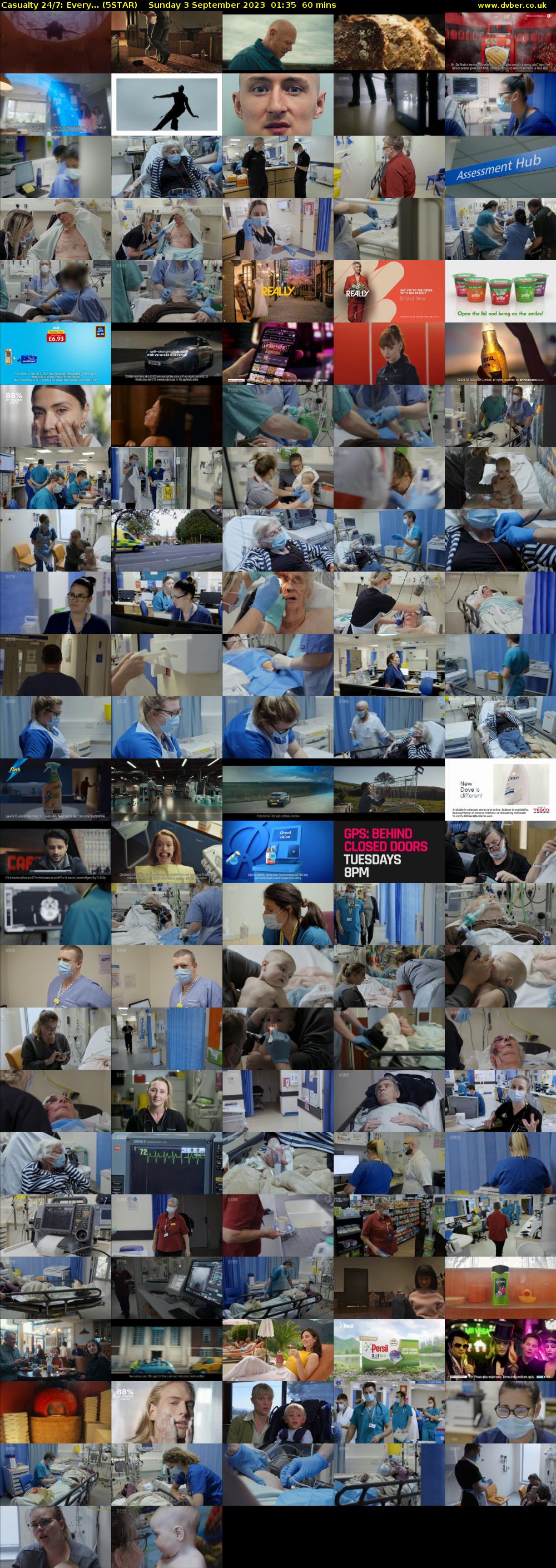 Casualty 24/7: Every... (5STAR) Sunday 3 September 2023 01:35 - 02:35