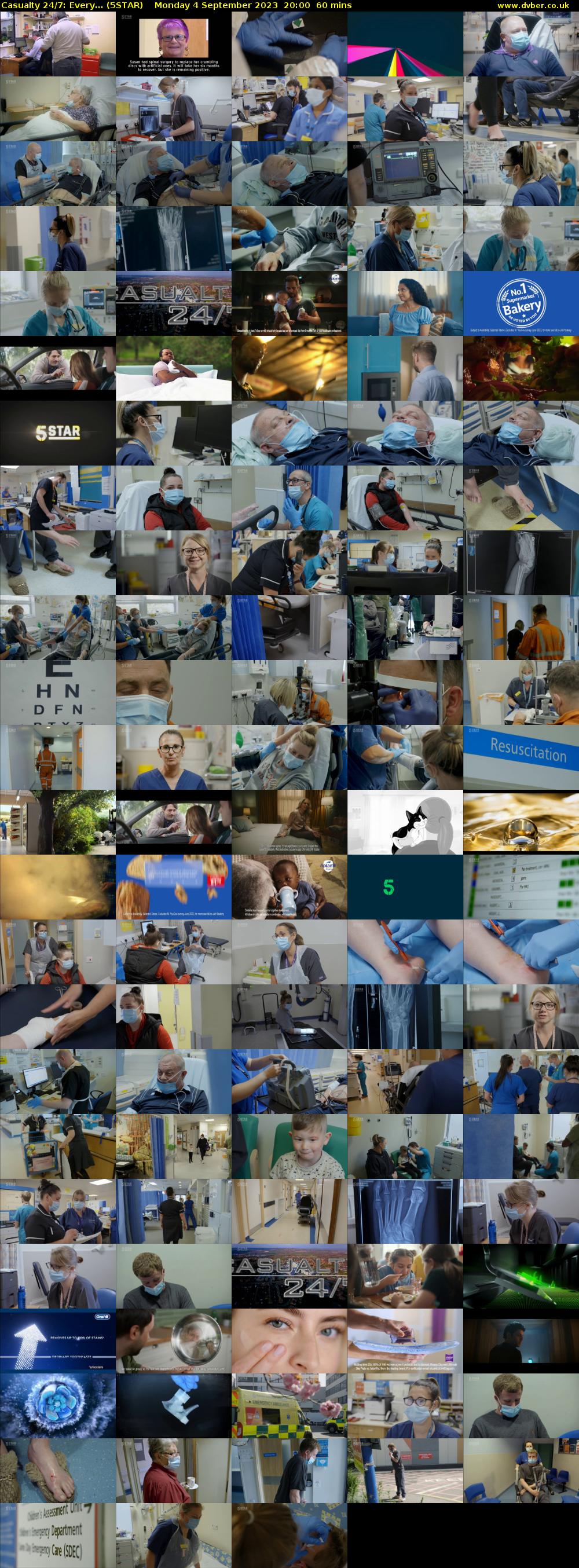 Casualty 24/7: Every... (5STAR) Monday 4 September 2023 20:00 - 21:00
