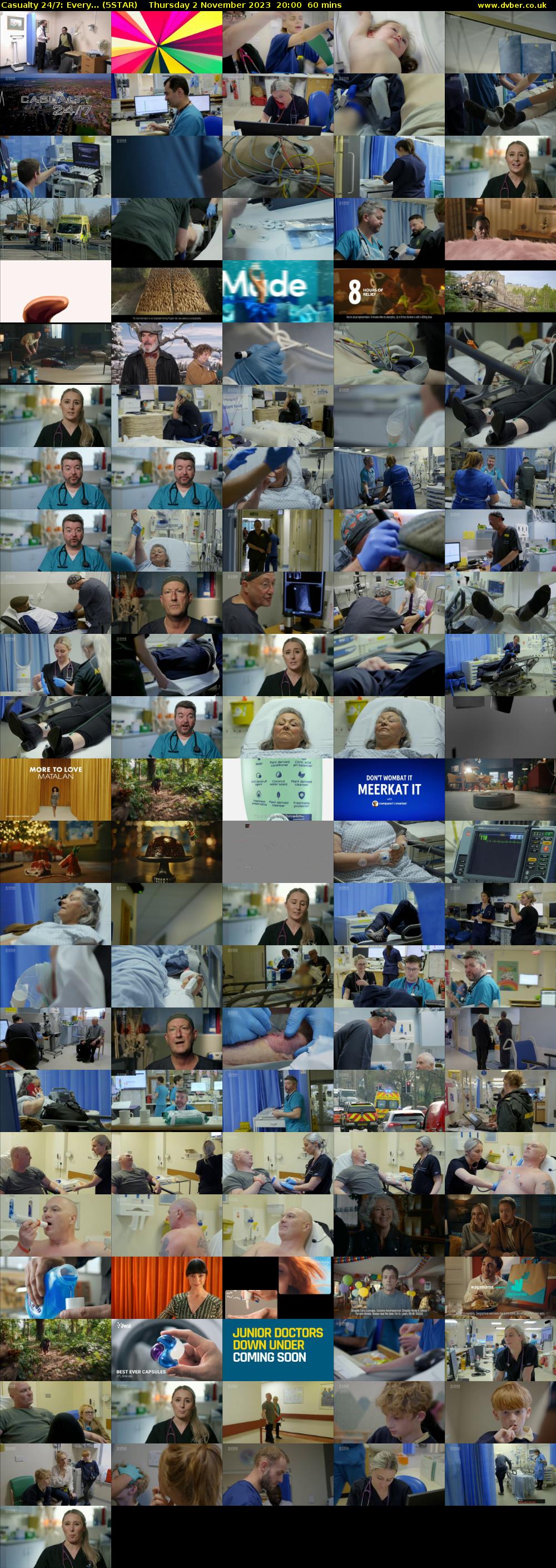 Casualty 24/7: Every... (5STAR) Thursday 2 November 2023 20:00 - 21:00