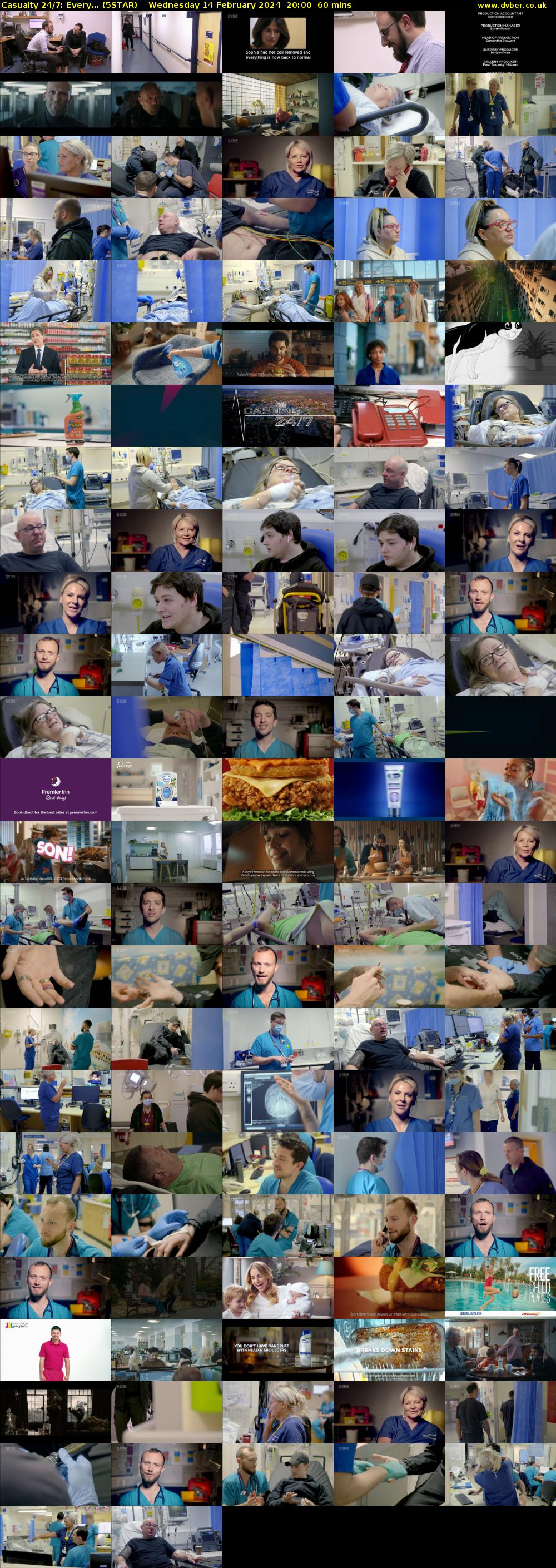 Casualty 24/7: Every... (5STAR) Wednesday 14 February 2024 20:00 - 21:00