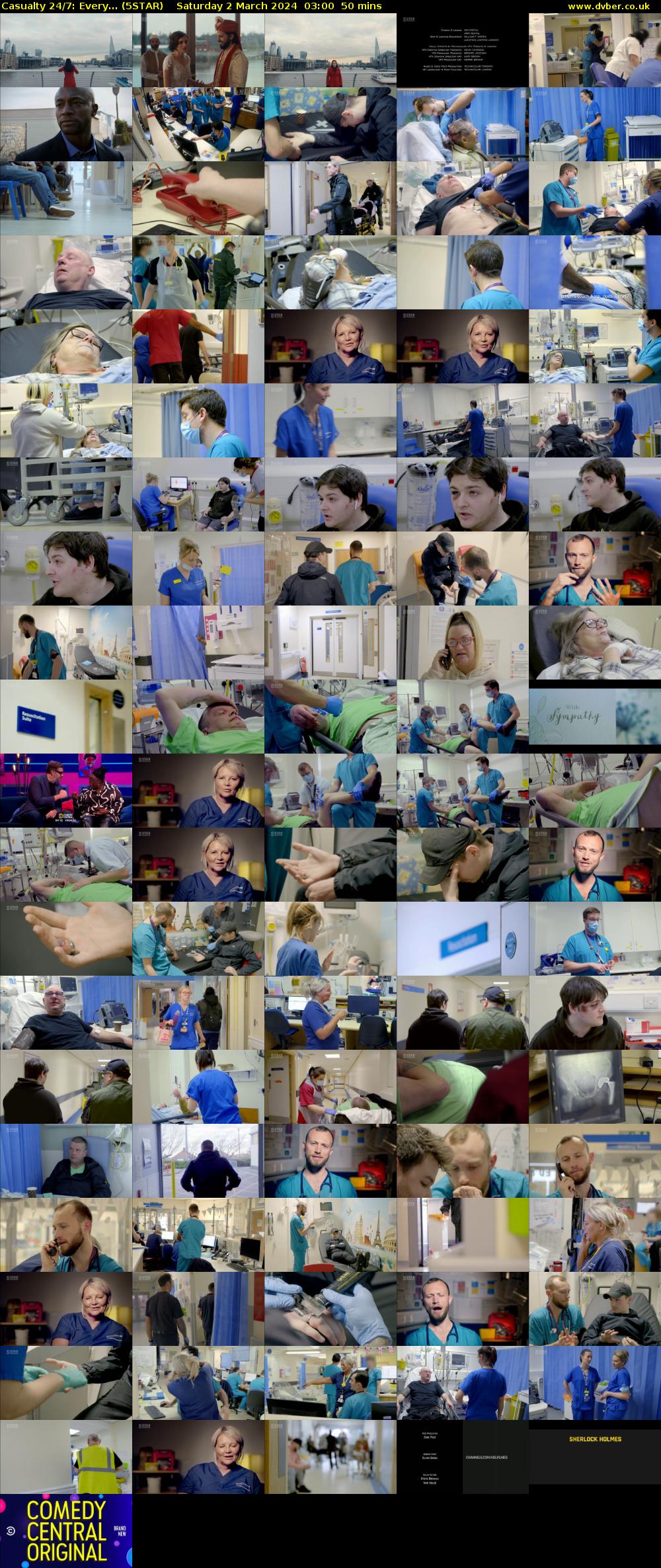 Casualty 24/7: Every... (5STAR) Saturday 2 March 2024 03:00 - 03:50