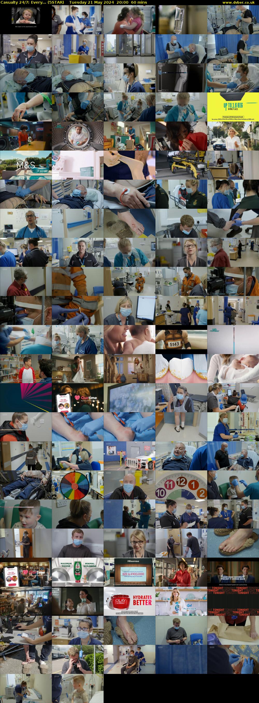 Casualty 24/7: Every... (5STAR) Tuesday 21 May 2024 20:00 - 21:00