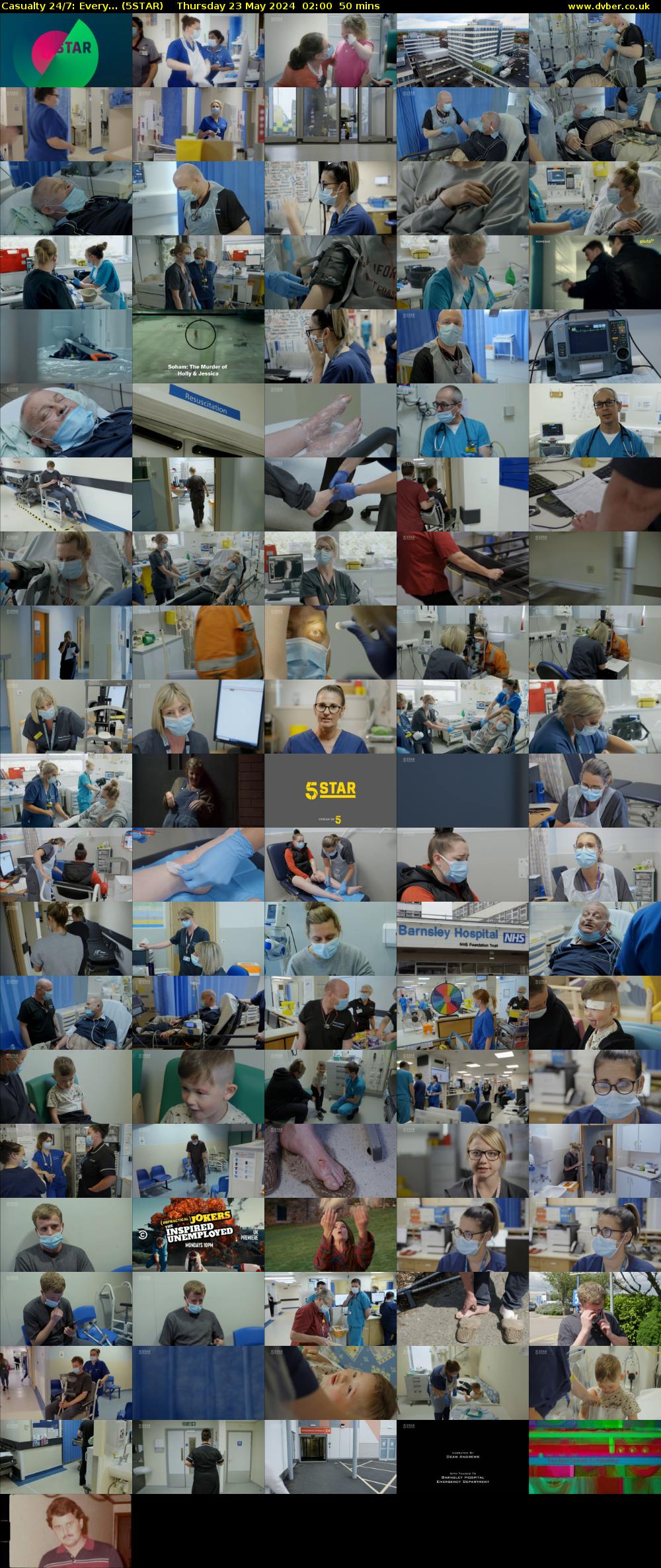 Casualty 24/7: Every... (5STAR) Thursday 23 May 2024 02:00 - 02:50