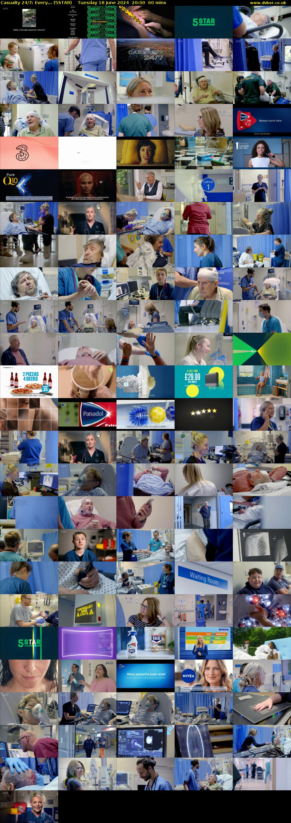 Casualty 24/7: Every... (5STAR) Tuesday 18 June 2024 20:00 - 21:00