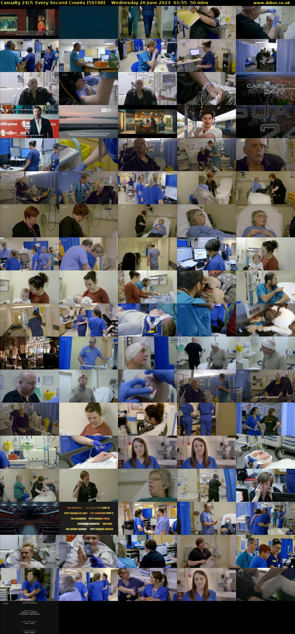 Casualty 24/7: Every Second Counts (5STAR) Wednesday 26 June 2024 01:55 - 02:45