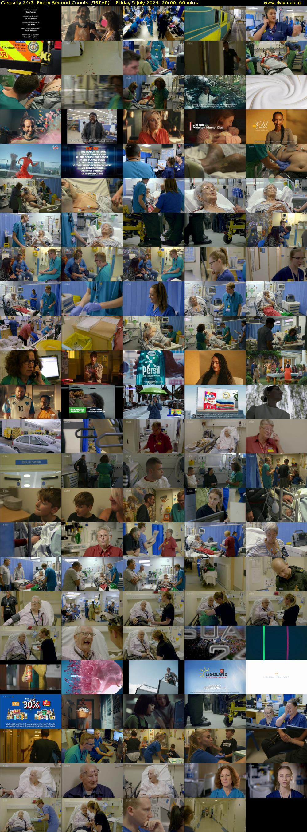 Casualty 24/7: Every Second Counts (5STAR) Friday 5 July 2024 20:00 - 21:00