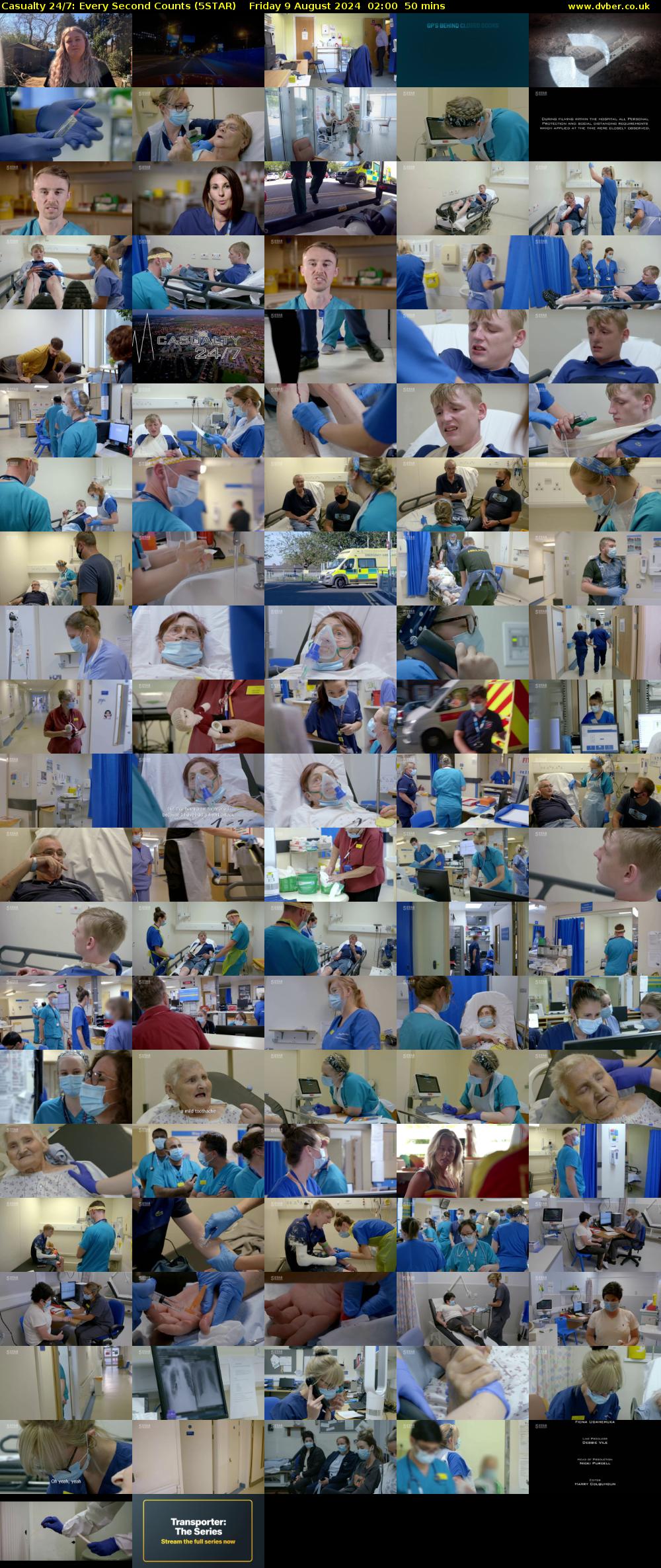 Casualty 24/7: Every Second Counts (5STAR) Friday 9 August 2024 02:00 - 02:50