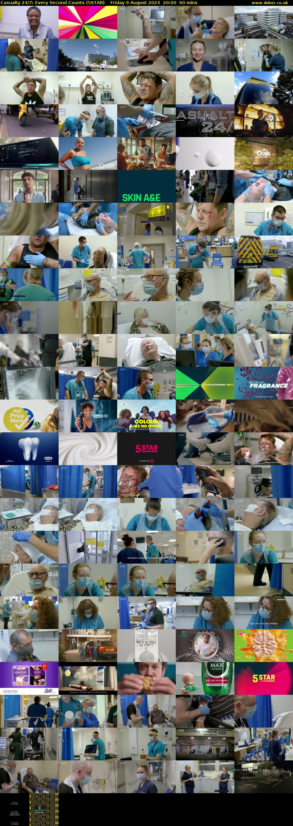 Casualty 24/7: Every Second Counts (5STAR) Friday 9 August 2024 20:00 - 21:00