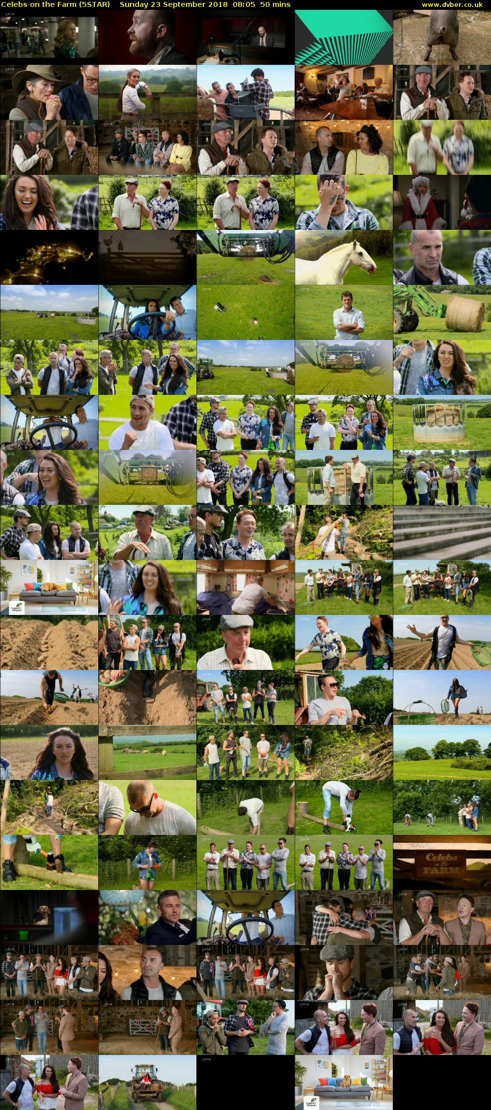 Celebs on the Farm (5STAR) Sunday 23 September 2018 08:05 - 08:55