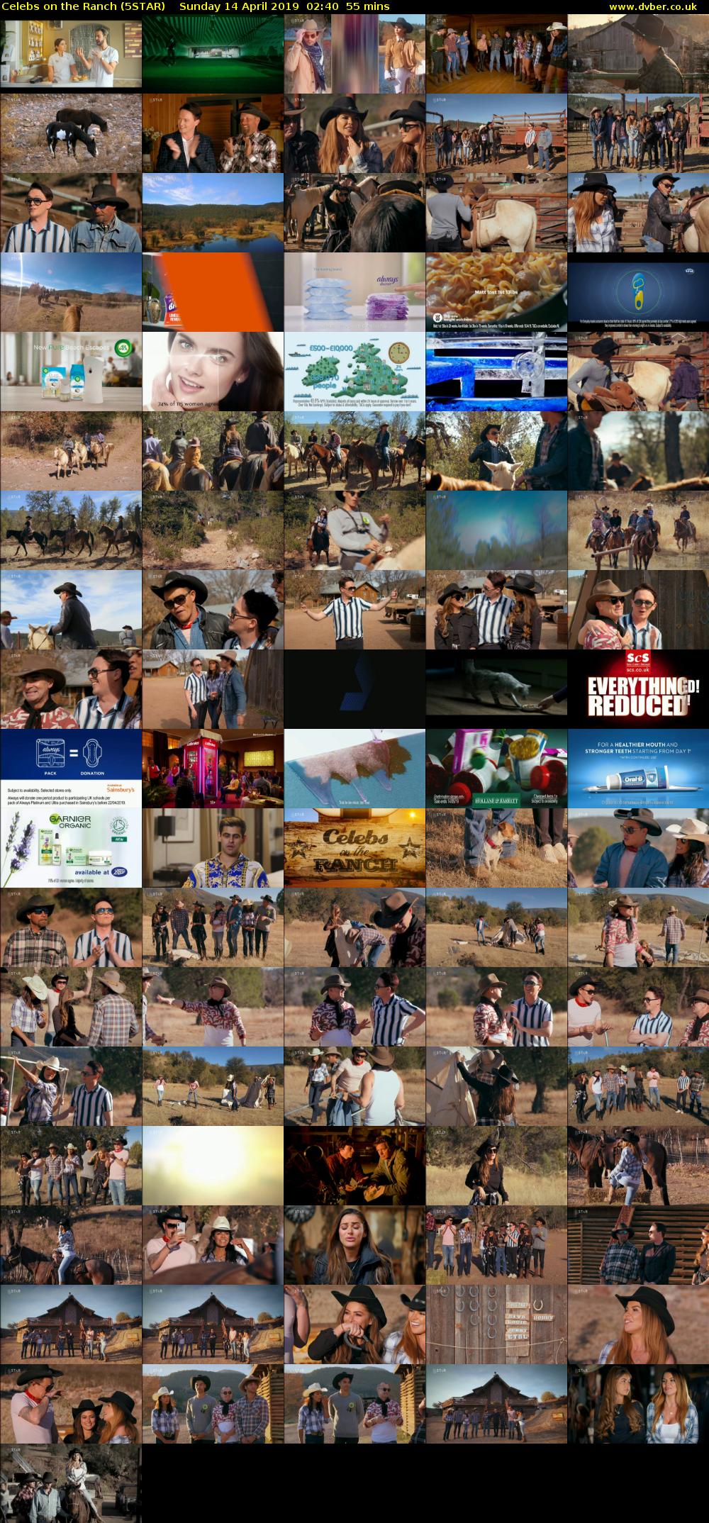 Celebs on the Ranch (5STAR) Sunday 14 April 2019 02:40 - 03:35