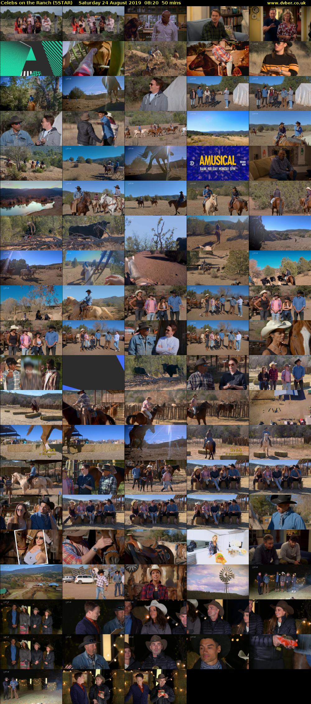 Celebs on the Ranch (5STAR) Saturday 24 August 2019 08:20 - 09:10
