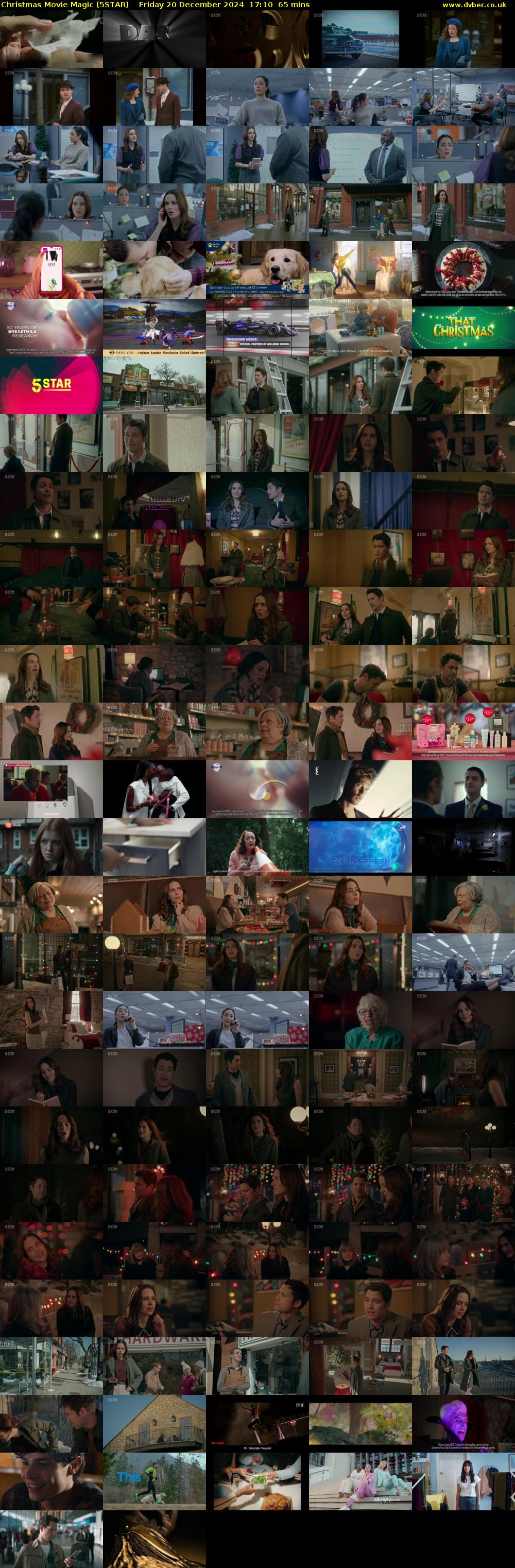 Christmas Movie Magic (5STAR) Friday 20 December 2024 17:10 - 18:15