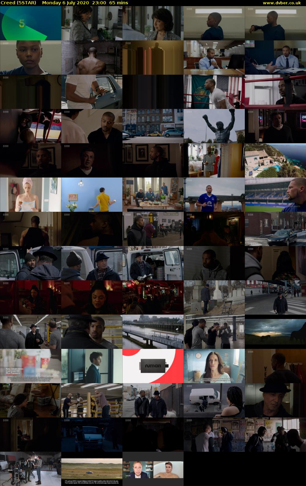 Creed (5STAR) Monday 6 July 2020 23:00 - 00:05