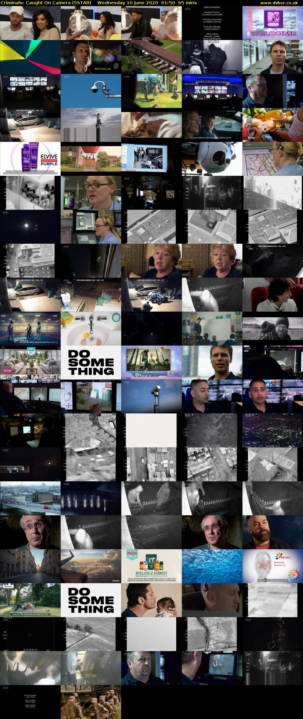 Criminals: Caught On Camera (5STAR) Wednesday 10 June 2020 01:50 - 02:55