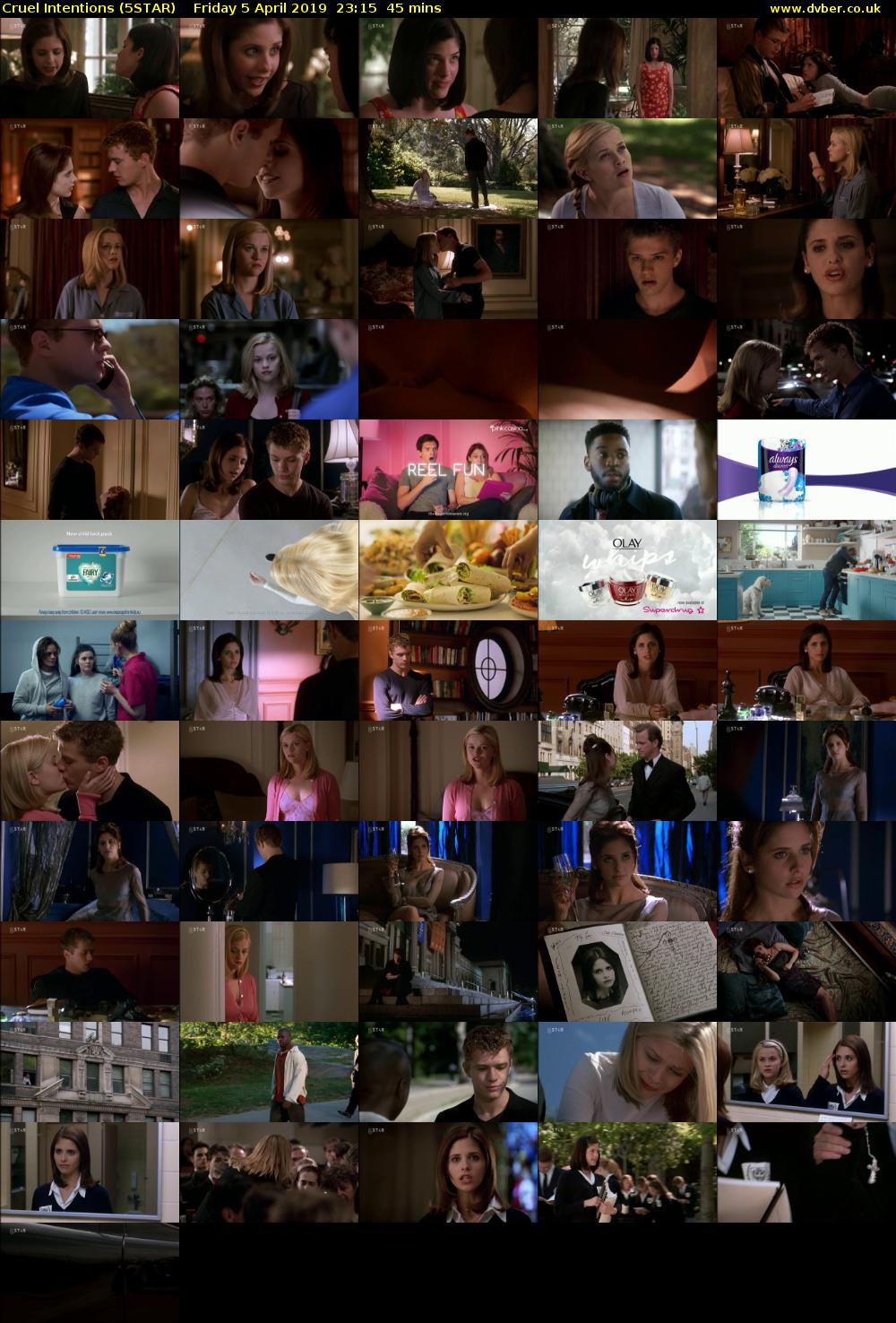 Cruel Intentions (5STAR) Friday 5 April 2019 23:15 - 00:00