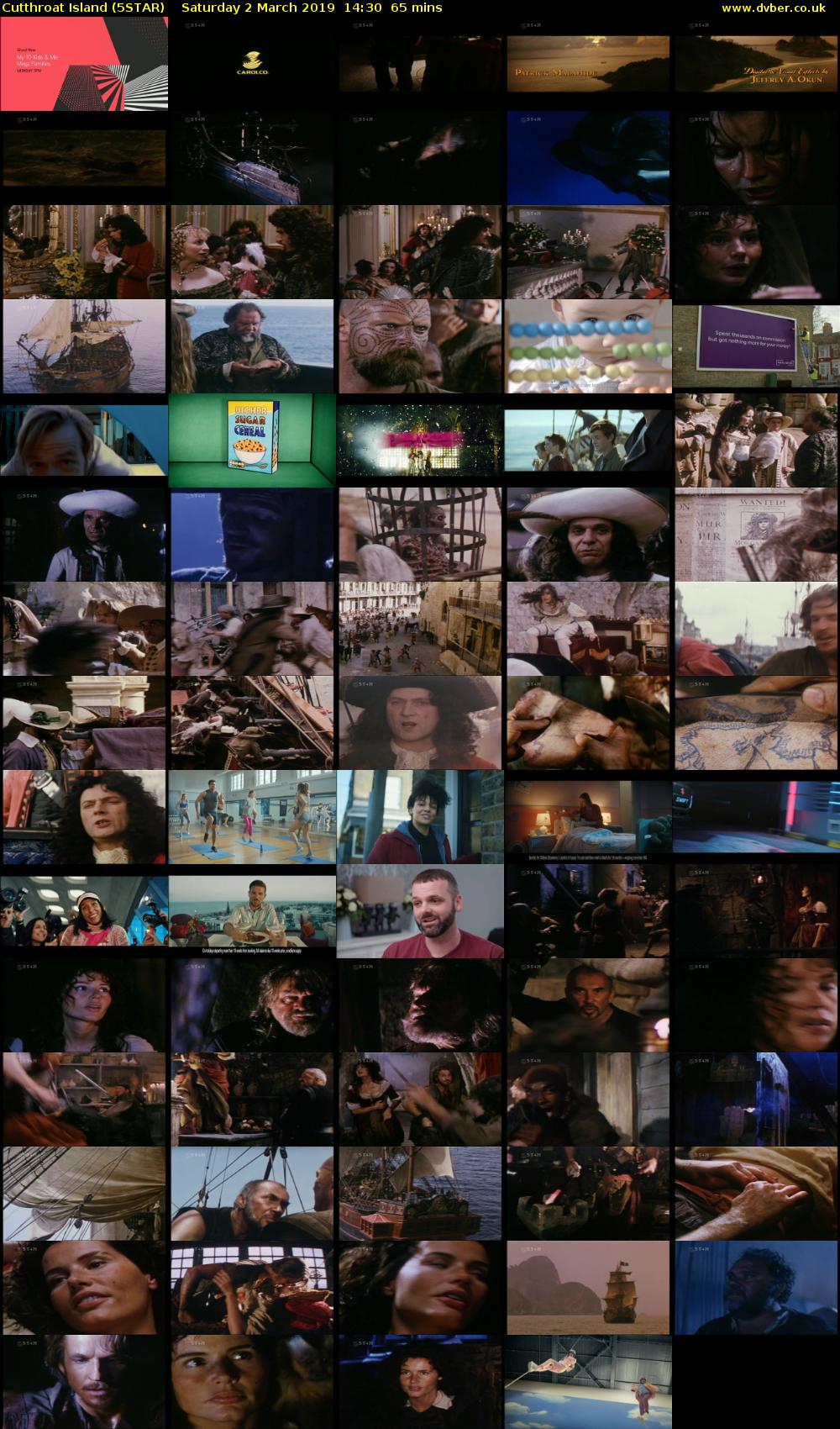 Cutthroat Island (5STAR) Saturday 2 March 2019 14:30 - 15:35