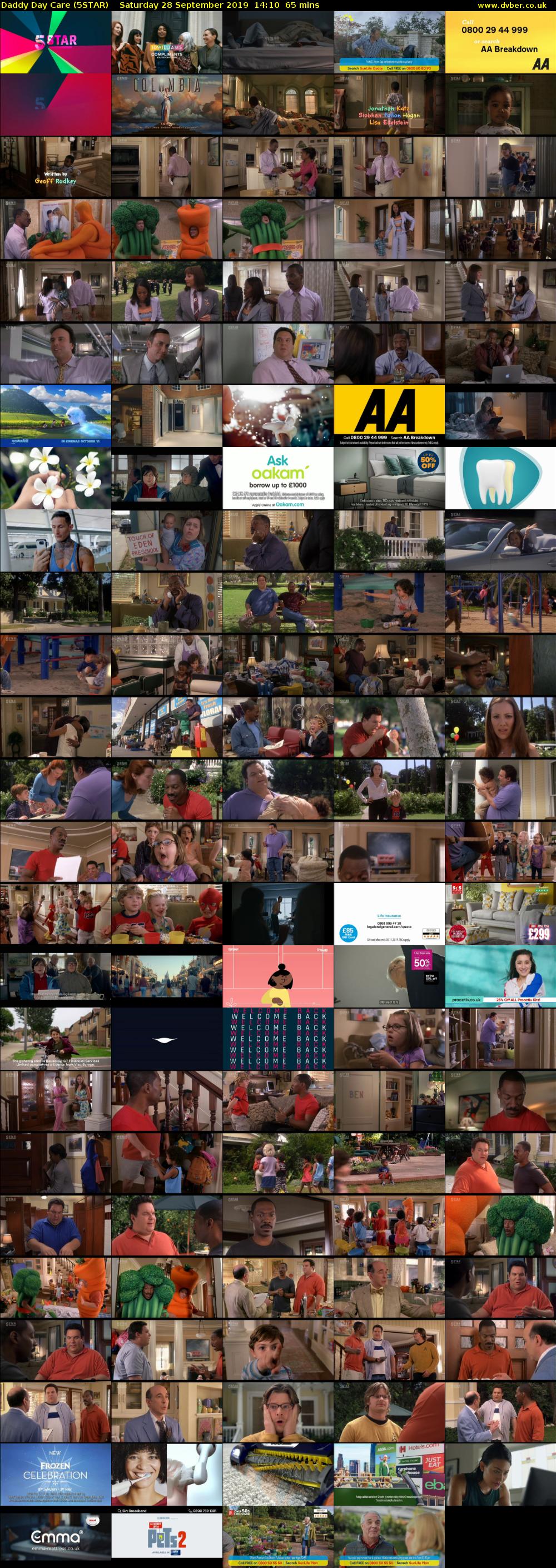 Daddy Day Care (5STAR) Saturday 28 September 2019 14:10 - 15:15