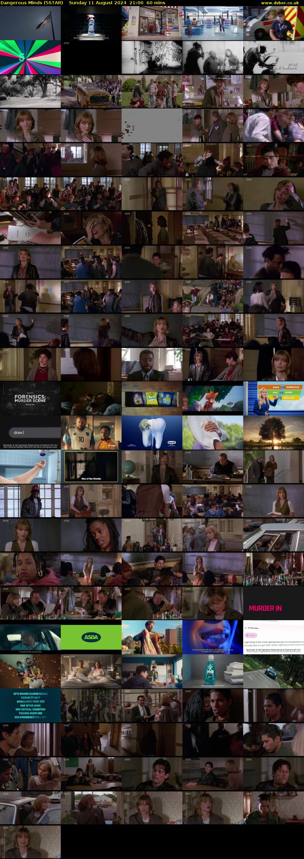 Dangerous Minds (5STAR) Sunday 11 August 2024 21:00 - 22:00