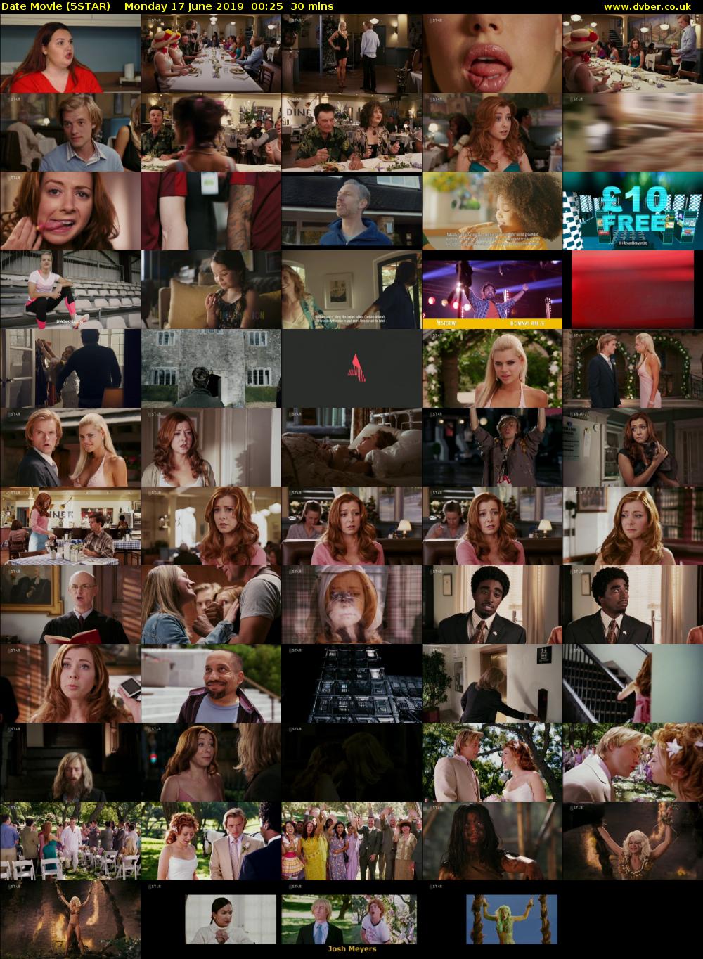 Date Movie (5STAR) Monday 17 June 2019 00:25 - 00:55