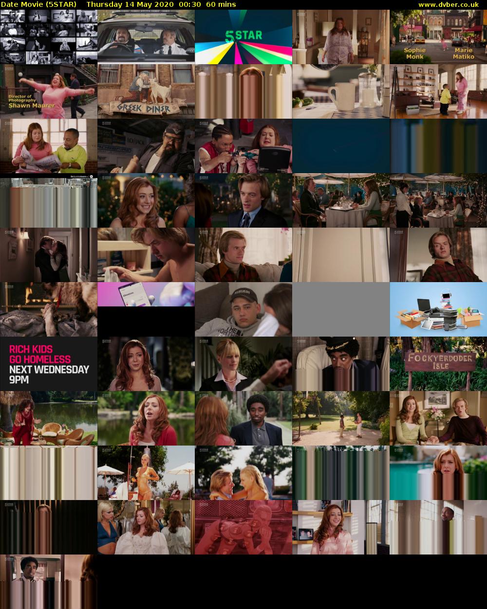Date Movie (5STAR) Thursday 14 May 2020 00:30 - 01:30