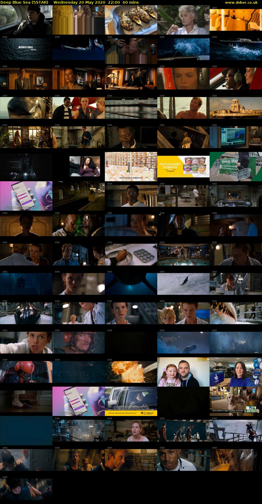 Deep Blue Sea (5STAR) Wednesday 20 May 2020 22:00 - 23:00