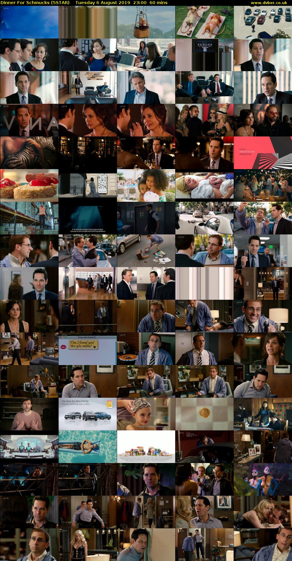 Dinner For Schmucks (5STAR) Tuesday 6 August 2019 23:00 - 00:00