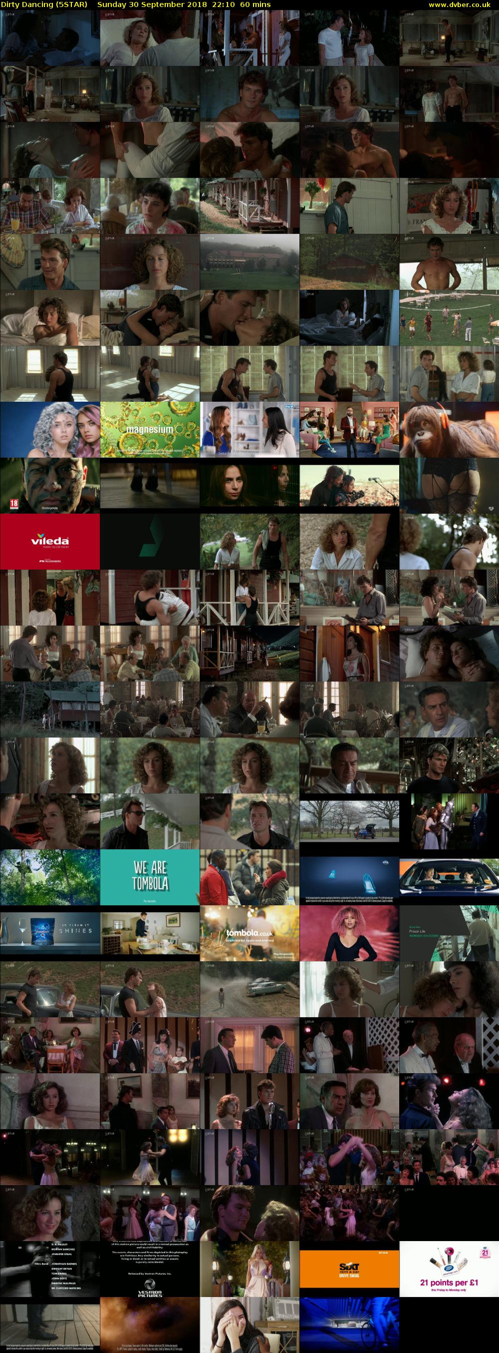 Dirty Dancing (5STAR) Sunday 30 September 2018 22:10 - 23:10