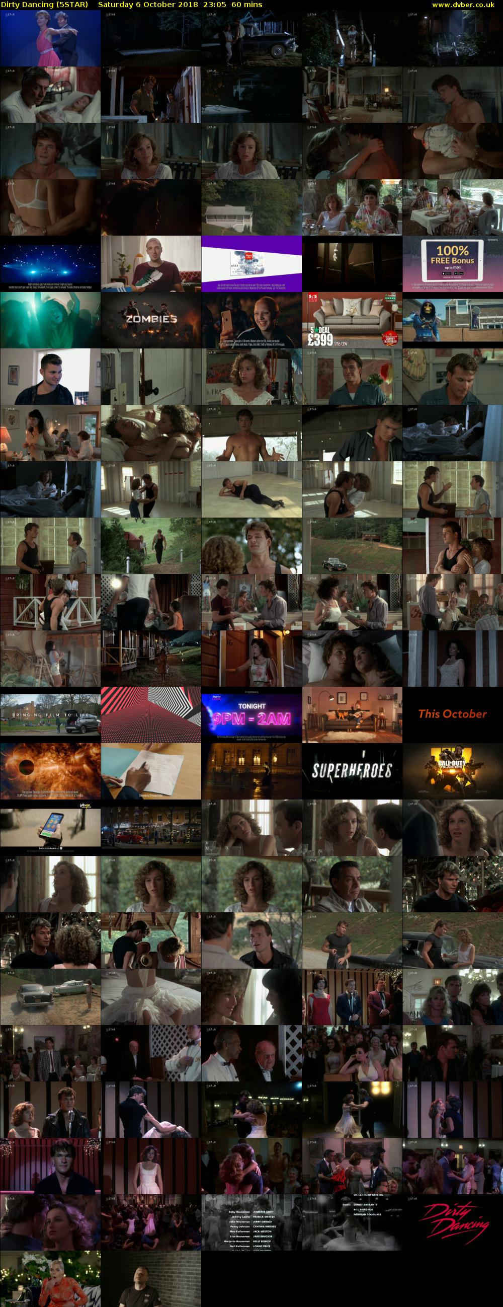 Dirty Dancing (5STAR) Saturday 6 October 2018 23:05 - 00:05