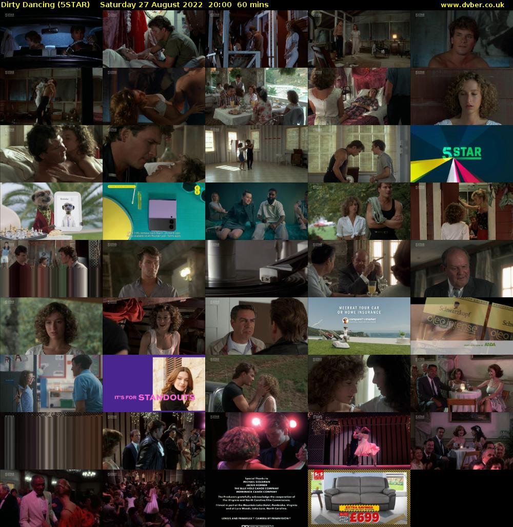 Dirty Dancing (5STAR) Saturday 27 August 2022 20:00 - 21:00