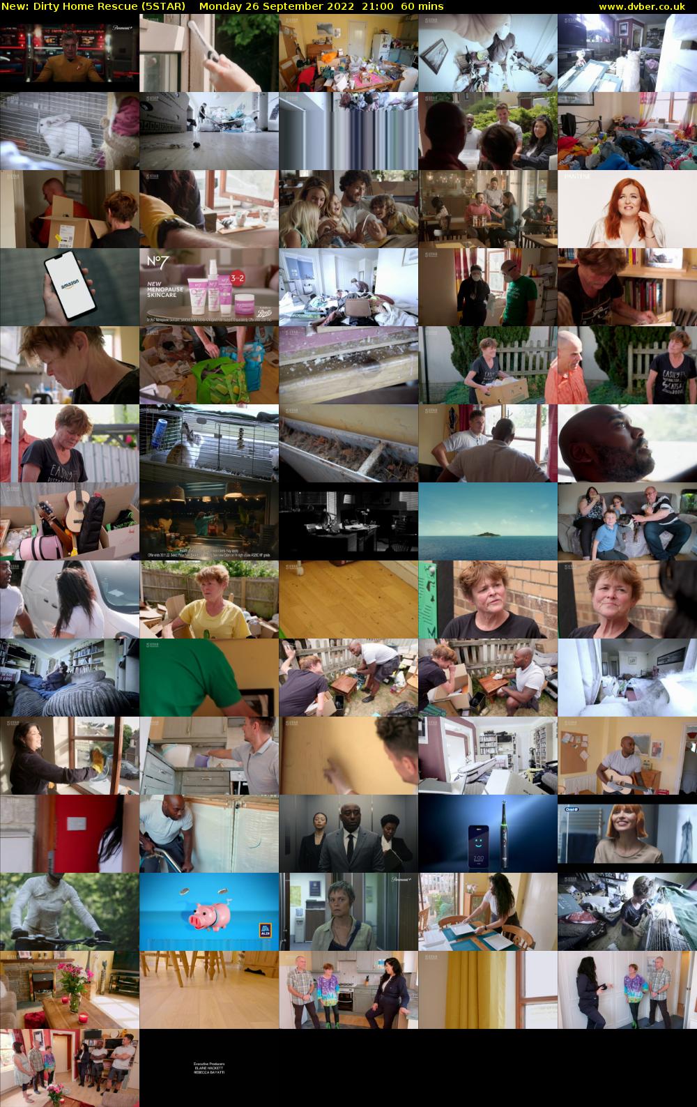 Dirty Home Rescue (5STAR) Monday 26 September 2022 21:00 - 22:00