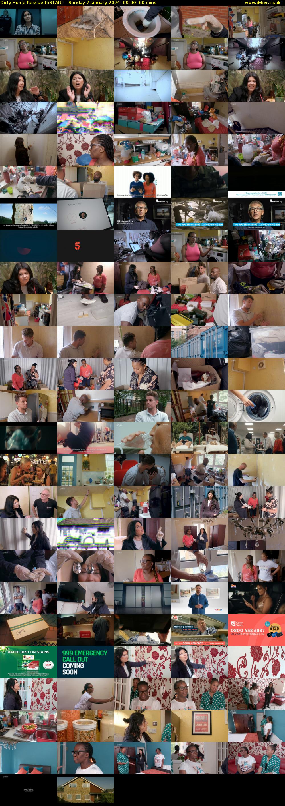 Dirty Home Rescue (5STAR) Sunday 7 January 2024 09:00 - 10:00