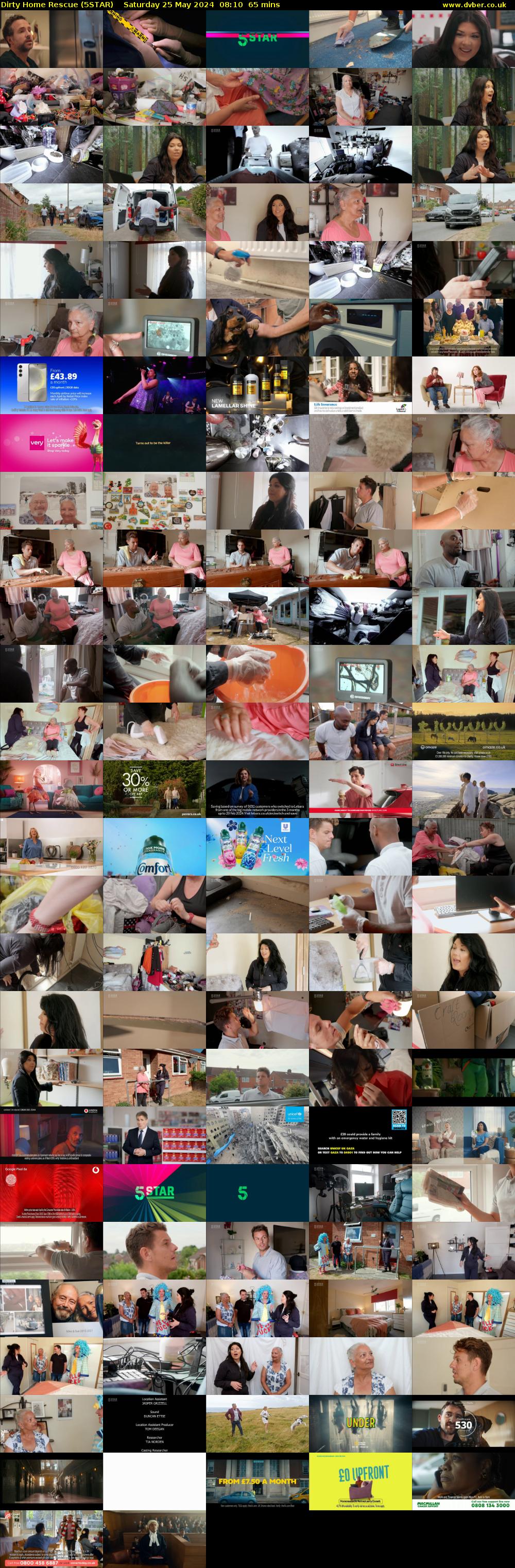 Dirty Home Rescue (5STAR) Saturday 25 May 2024 08:10 - 09:15