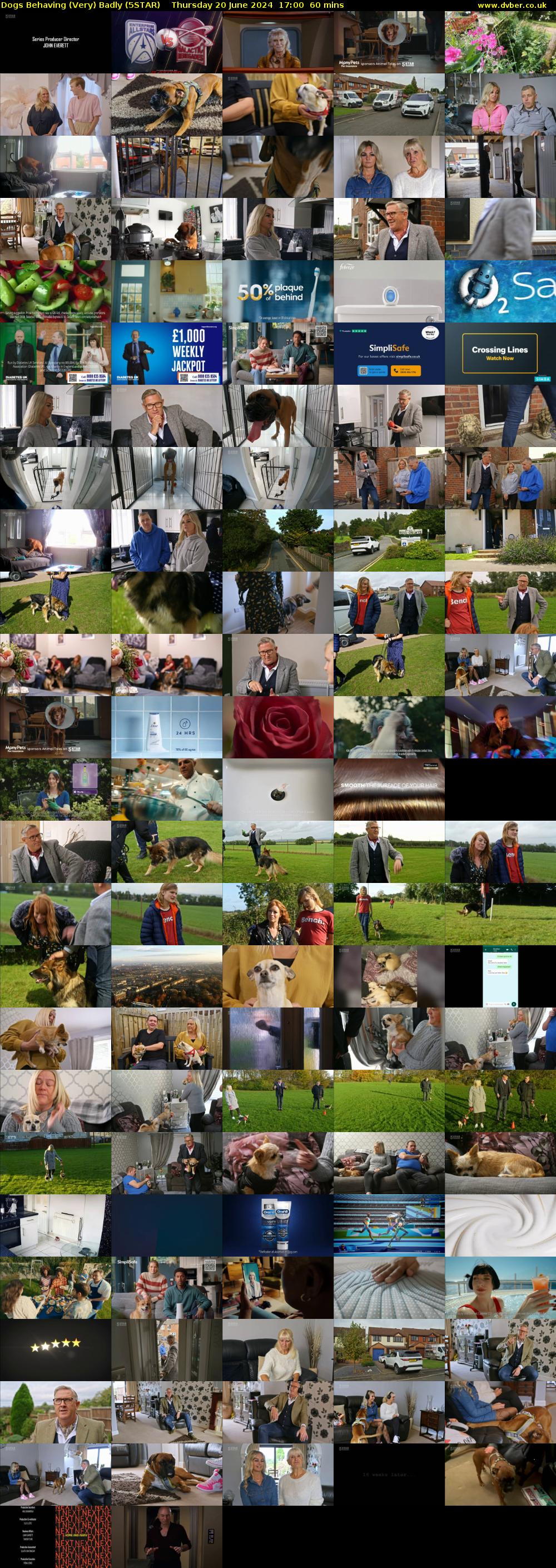 Dogs Behaving (Very) Badly (5STAR) Thursday 20 June 2024 17:00 - 18:00