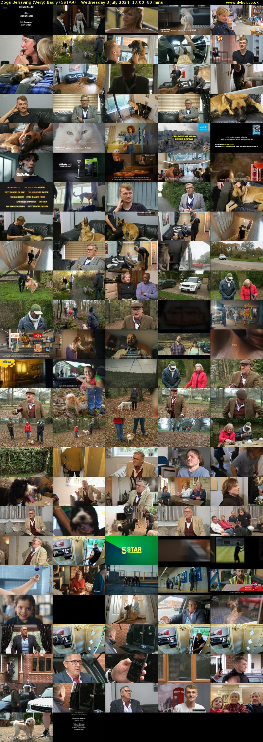 Dogs Behaving (Very) Badly (5STAR) Wednesday 3 July 2024 17:00 - 18:00