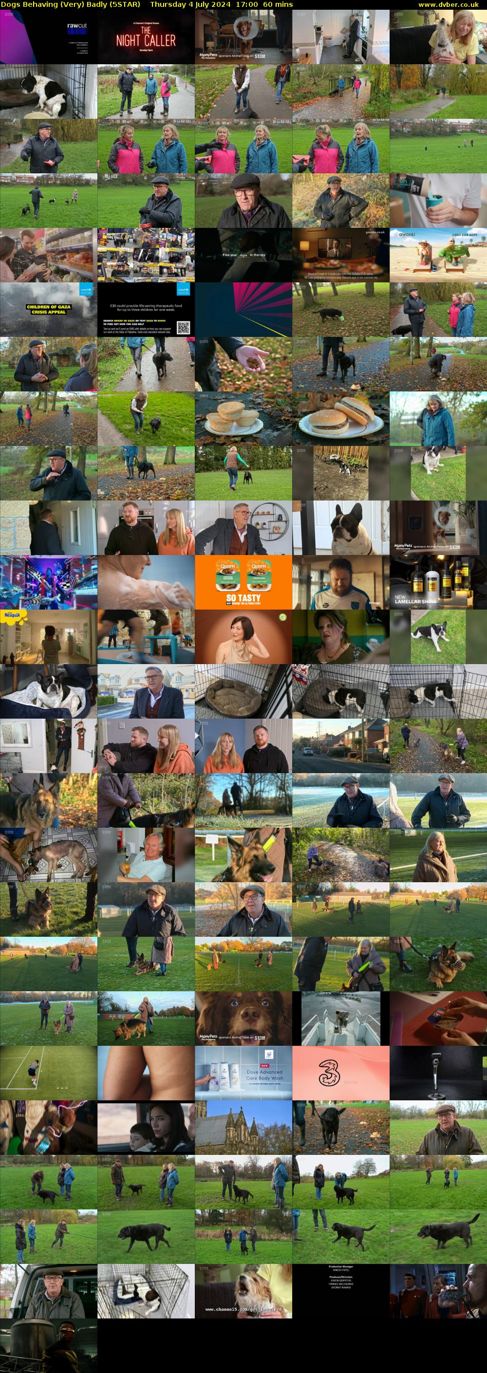 Dogs Behaving (Very) Badly (5STAR) Thursday 4 July 2024 17:00 - 18:00