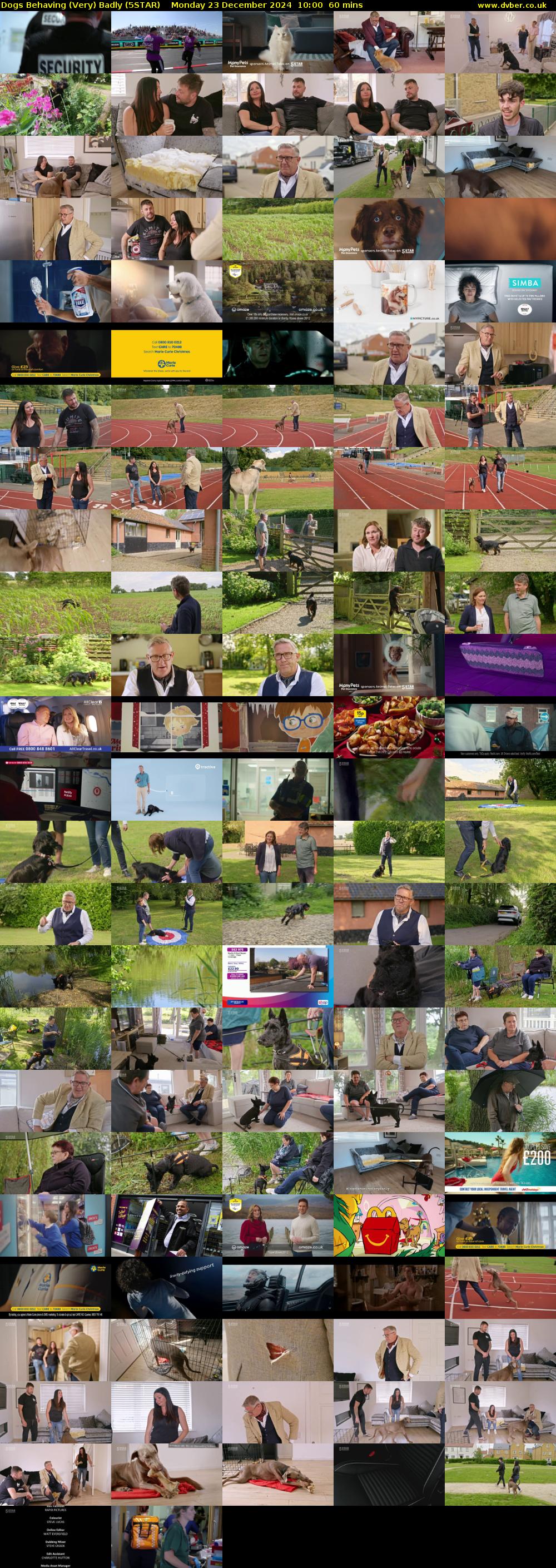 Dogs Behaving (Very) Badly (5STAR) Monday 23 December 2024 10:00 - 11:00