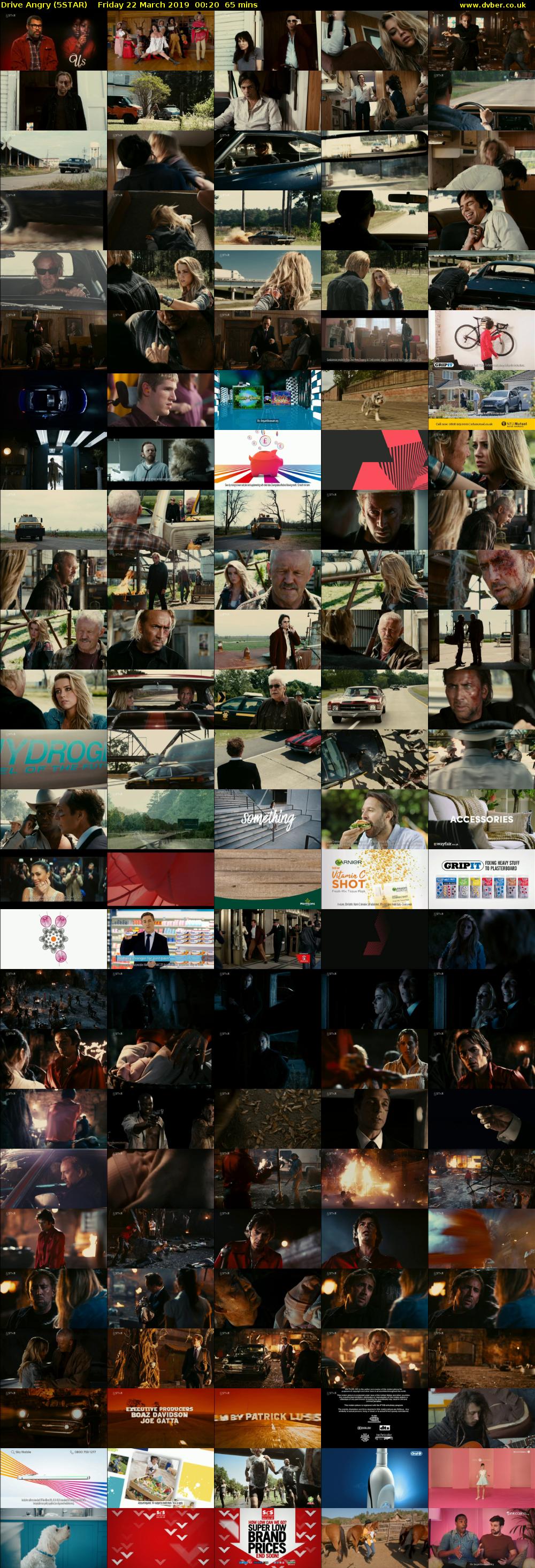 Drive Angry (5STAR) Friday 22 March 2019 00:20 - 01:25