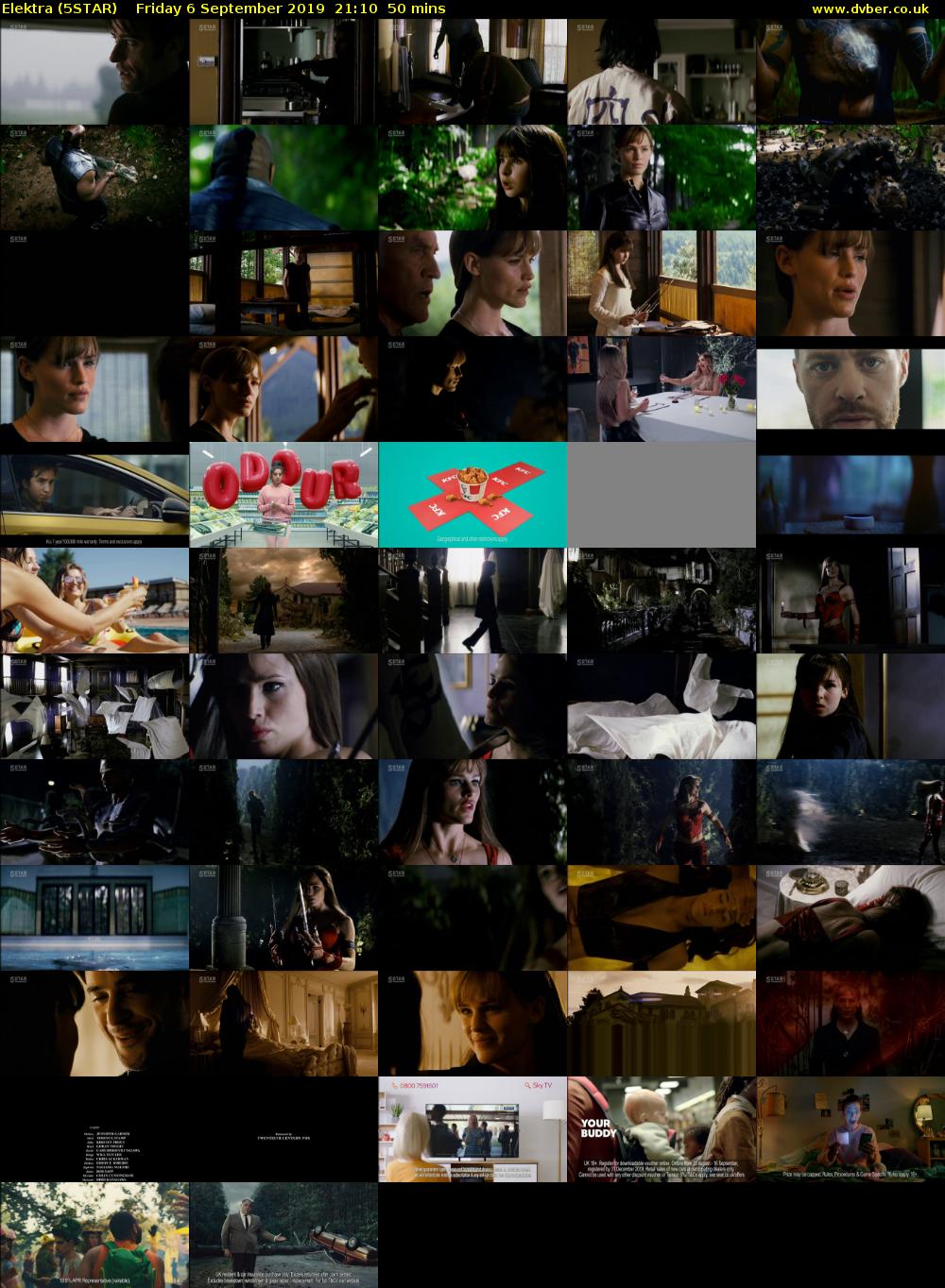 Elektra (5STAR) Friday 6 September 2019 21:10 - 22:00