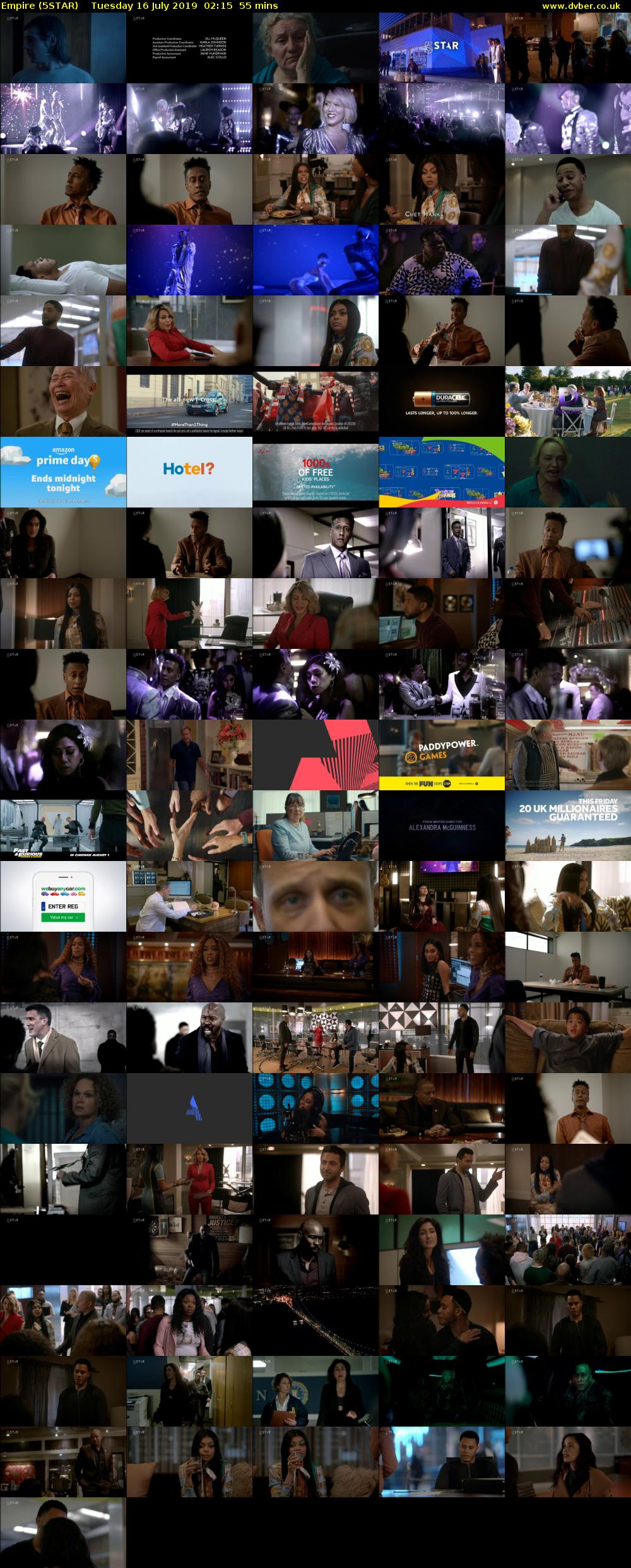 Empire (5STAR) Tuesday 16 July 2019 02:15 - 03:10