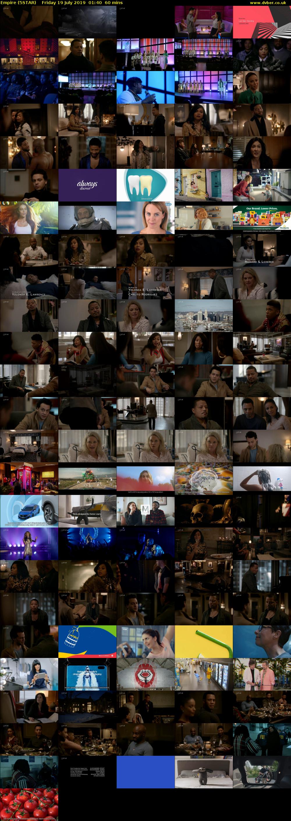 Empire (5STAR) Friday 19 July 2019 01:40 - 02:40